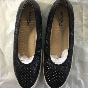 Vaneli Sport - Black Espadrille Comfort Shoes - 11 W